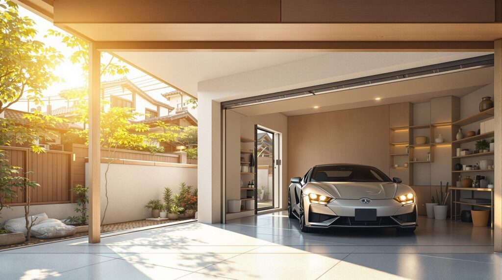 京都のガレージハウス賃貸で愛車を守るメリットと選び方