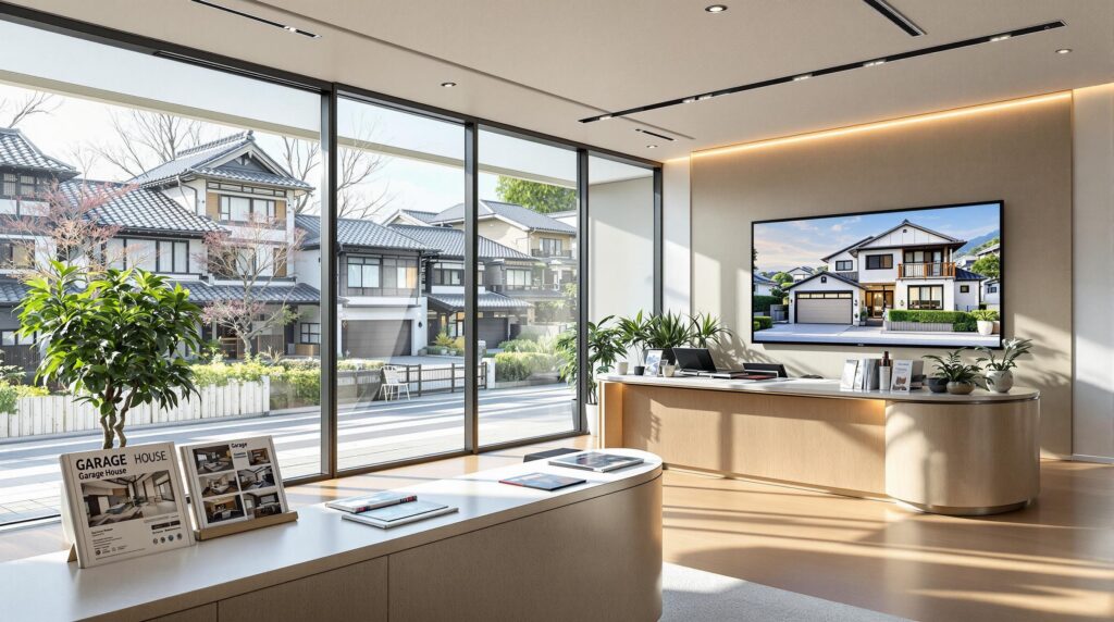 京都の賃貸会社ウインズリンクでガレージハウス物件を相談する